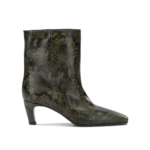 STRATEGIA bottes en cuir femme vert