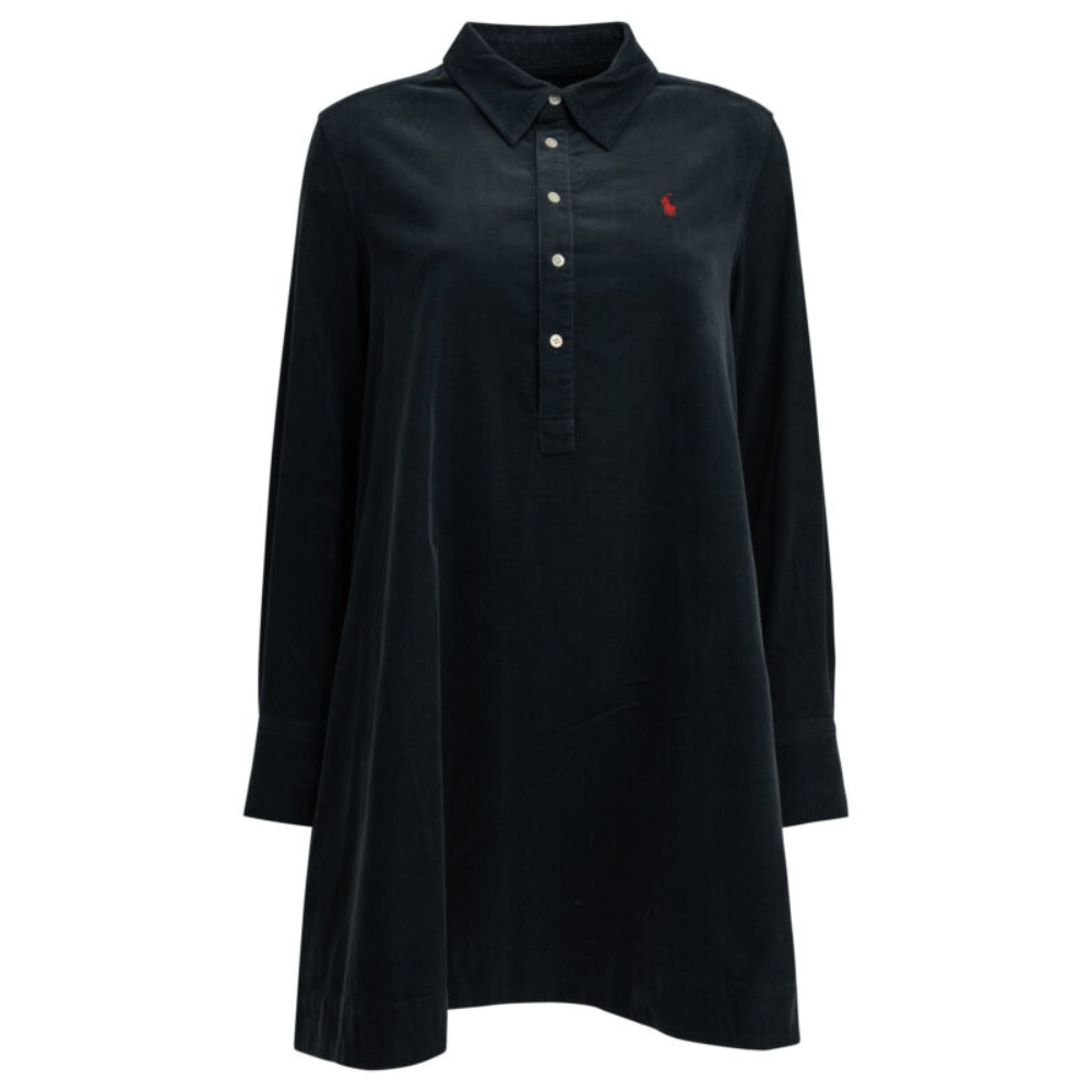 Sans titre (1000 x 1000 px) (77) POLO RALPH LAUREN robe-chemise femme bleu – Image 1