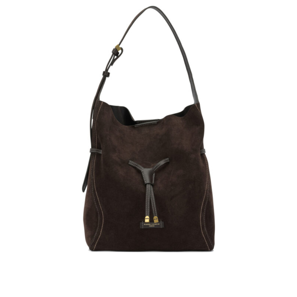 Sans titre (1000 x 1000 px) (78) GIANNI CHIARINI sac porté épaule femme marron – Image 1