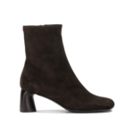 HALMANERA bottes en cuir femme marron