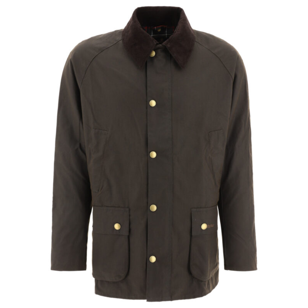 Sans titre (1000 x 1000 px) (80) BARBOUR veste en coton ciré homme marron – Image 1