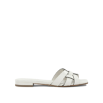SERGIO LEVANTESI mules en cuir femme blanc