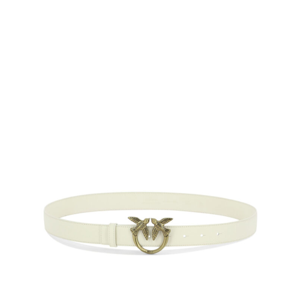 Sans titre (1000 x 1000 px) (81) PINKO ceinture en cuir femme blanc – Image 1