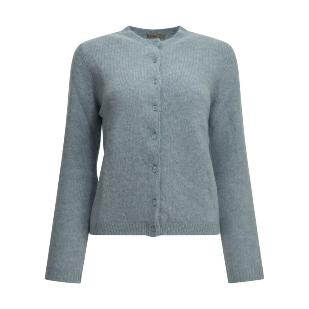 Sans titre (1000 x 1000 px) (85) HERNO cardigan femme bleu clair – Image 1