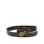 ETRO ceinture en cuir femme bordeaux