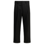 A.PRESSE pantalon en laine homme noir
