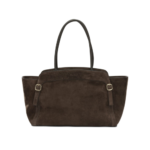 SANTONI sac porté épaule en cuir homme marron