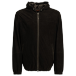 HERNO veste en cuir homme marron