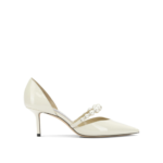 JIMMY CHOO escarpins en cuir femme blanc