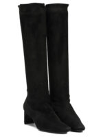 ALLUMINIO bottes en cuir femme noir – Image 2