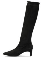 ALLUMINIO bottes en cuir femme noir – Image 3
