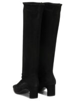 ALLUMINIO bottes en cuir femme noir – Image 4