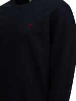 AMI PARIS sweat-shirt en coton homme bleu – Image 4