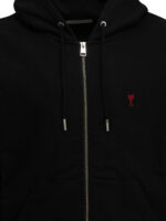 AMI PARIS sweatshirt en coton homme noir – Image 3