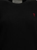 AMI PARIS pull en laine femme noir – Image 3