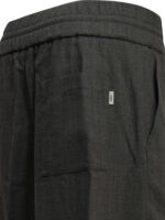 AMI PARIS pantalon en laine homme gris – Image 4
