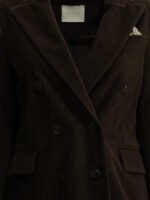 CIRCOLO 1901 blazer en coton femme marron – Image 3