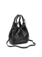 GIANNI CHIARINI sac à main en cuir femme noir – Image 2