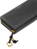 GIANNI CHIARINI portefeuille en cuir femme noir – Image 4