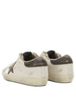 GOLDEN GOOSE baskets en cuir femme blanc – Image 4