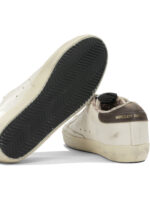 GOLDEN GOOSE baskets en cuir femme blanc – Image 5