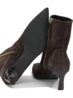 HALMANERA bottes en cuir femme marron – Image 5