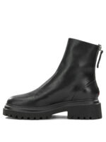 HALMANERA bottes en cuir femme noir – Image 3