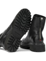 HALMANERA bottes en cuir femme noir – Image 5