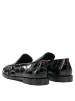 HALMANERA mocassins en cuir femme noir – Image 4