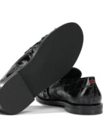 HALMANERA mocassins en cuir femme noir – Image 5