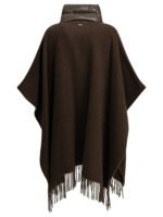 HERNO cape en laine femme marron – Image 2