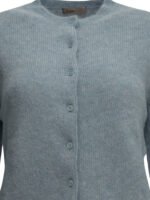 HERNO cardigan femme bleu clair – Image 3