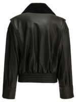 IVY OAK veste en cuir femme noir – Image 2