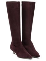 JIMMY CHOO bottes en cuir femme bordeaux – Image 2