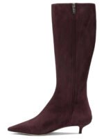 JIMMY CHOO bottes en cuir femme bordeaux – Image 3