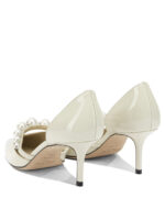 JIMMY CHOO escarpins en cuir femme blanc – Image 4