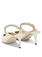 JIMMY CHOO mules en cuir femme blanc – Image 4