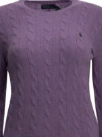 POLO RALPH LAUREN pull en laine femme violet – Image 3