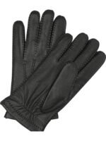 RESTELLI gants en cuir femme noir – Image 2