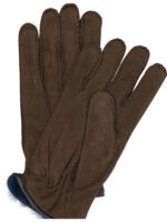 RESTELLI gants en cuir homme marron – Image 2
