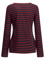 SAINT JAMES t-shirt en coton femme rouge – Image 2