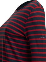 SAINT JAMES t-shirt en coton femme rouge – Image 4
