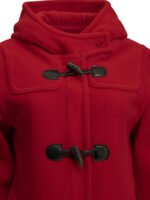 SAINT JAMES manteau en laine femme rouge – Image 3