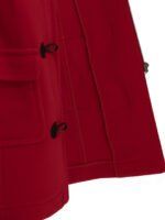 SAINT JAMES manteau en laine femme rouge – Image 4