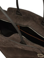 SANTONI sac porté épaule en cuir homme marron – Image 5