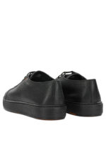 SANTONI baskets en cuir homme noir – Image 4
