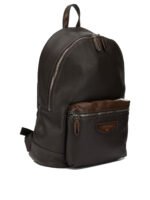 SANTONI sac à dos en cuir homme marron – Image 2