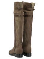SANTONI bottes en cuir femme beige – Image 4