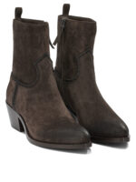 SARTORE bottines en cuir femme marron – Image 2