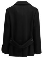 SEALUP caban en laine femme noir – Image 2